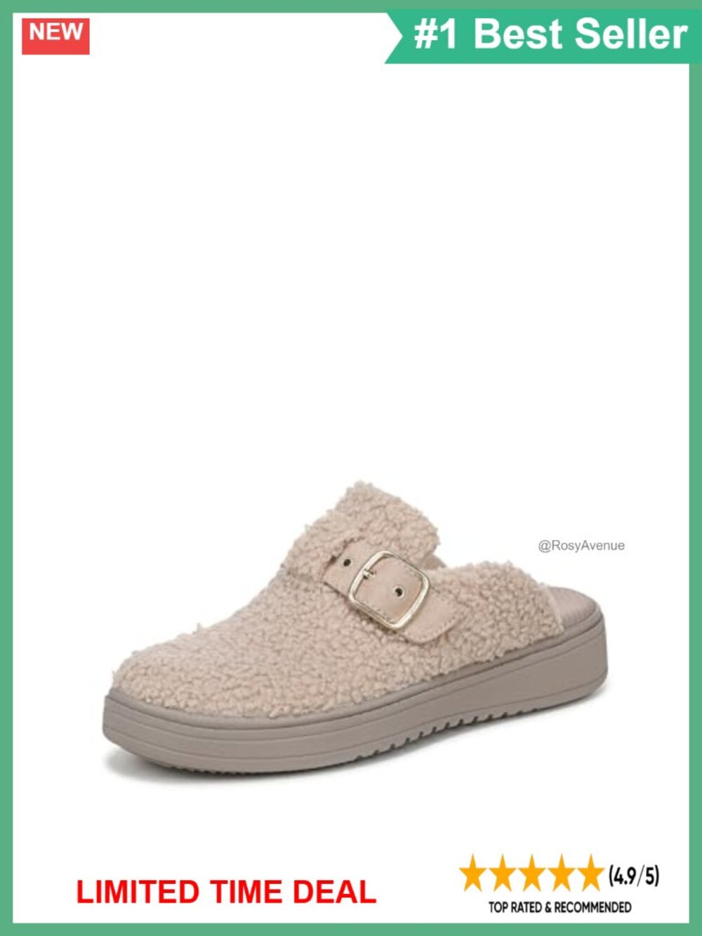 LifeStride Vibe-Cozy Slip-On Clog Mule with BZEES Air Step